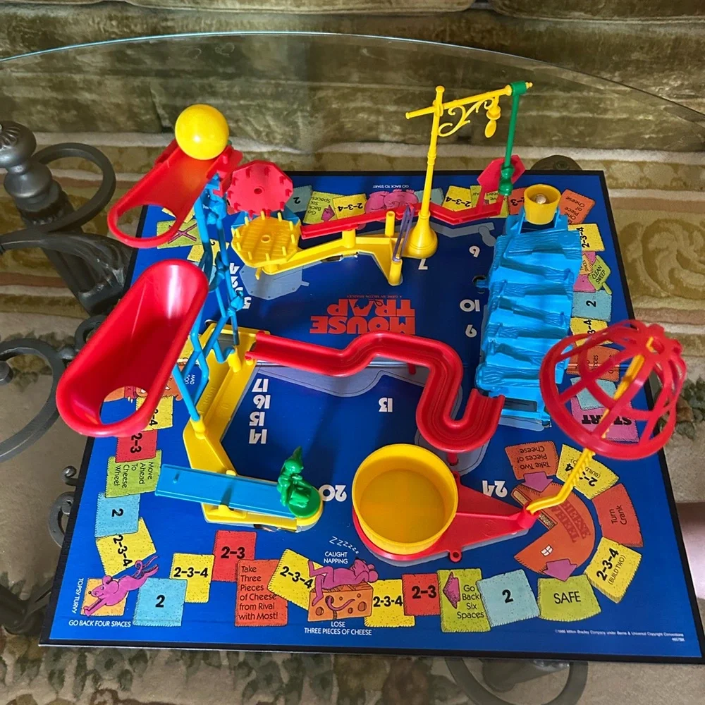 Mousetrap Board Game Vintage 1986 Milton Bradley‎